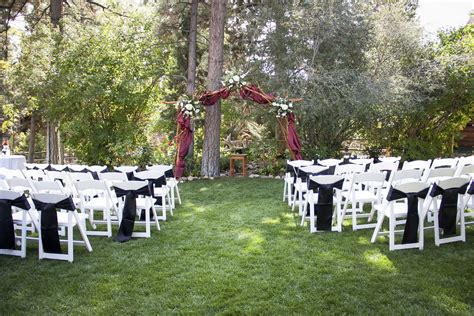 Big Bear Wedding Venues Outdoor