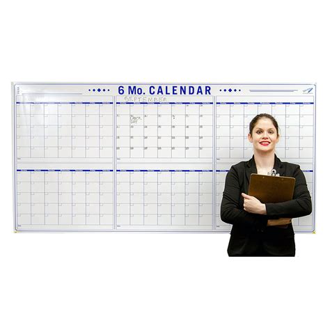 Big Calendar Dry Erase Board