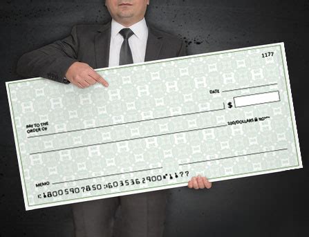 Big Checks Large Presentation Checks Megaprint