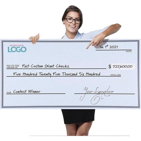 Big Checks Oversized Check Printing in San Diego, CA