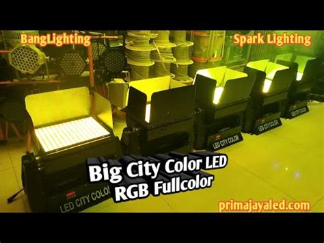 Big City Color LED RGB Fullcolor - YouTube