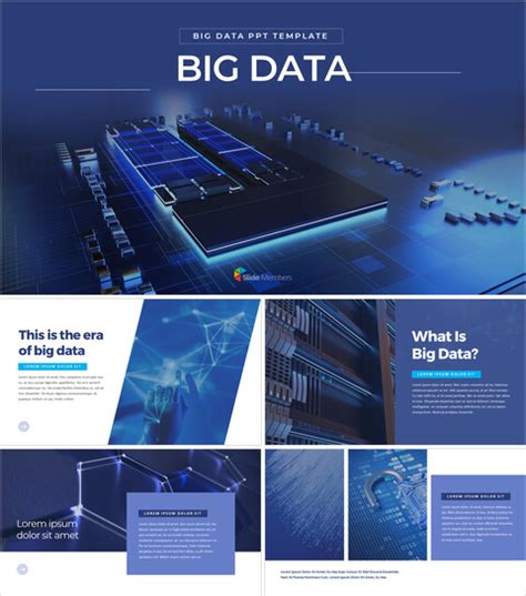 Big Data Presentation Template Creative PowerPoint Templates