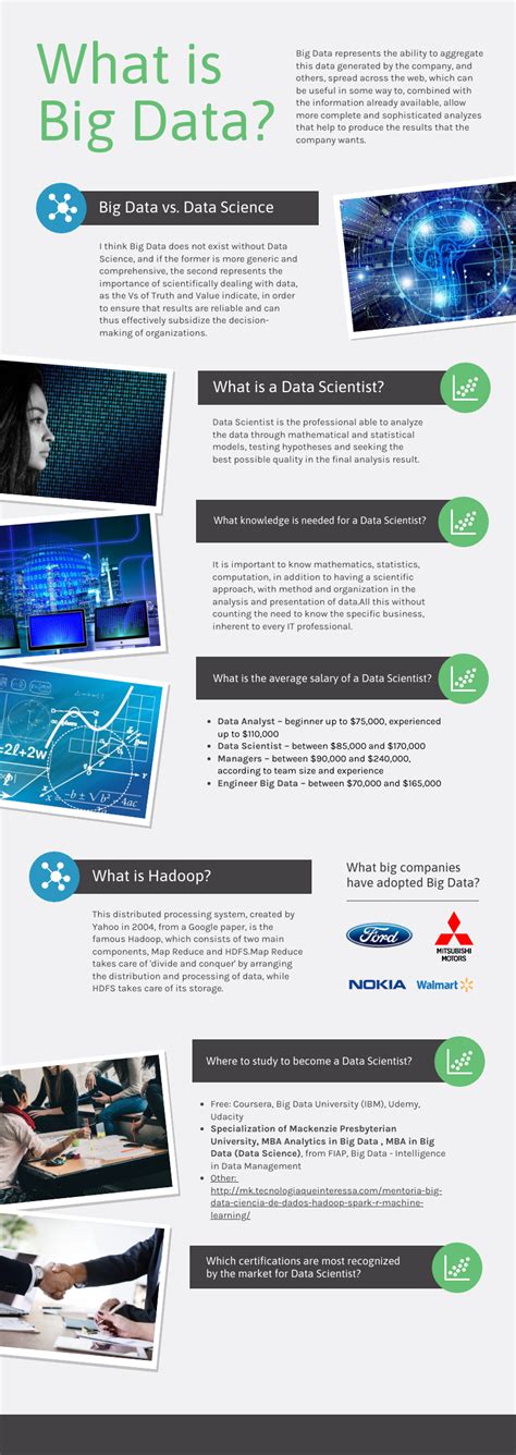 Big Data Statistical Infographic Template