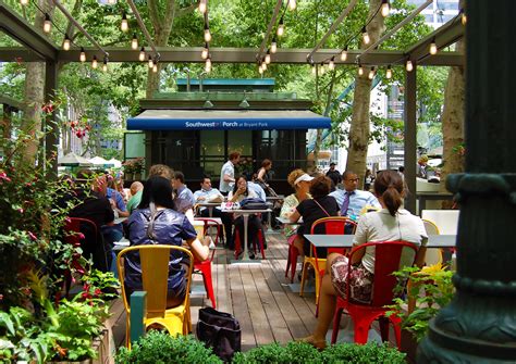 Big Heart in the Big Apple: Southwest Porch at Bryant Park Now …