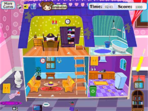 Big House Cleanup Game - Play online at Y8.com