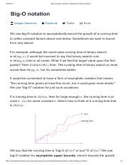 Big O Notation Article Algorithms Khan Academy