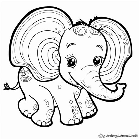 Big Print Coloring Pages