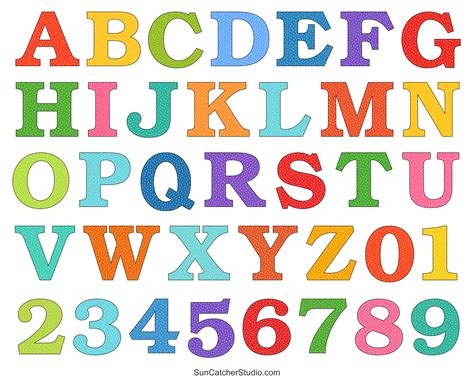 Big Printable Alphabet Letters A To Z