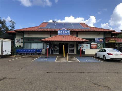 Big Save Market - Hanalei, 5-5172 Kuhio Hwy, Hanalei, HI, …