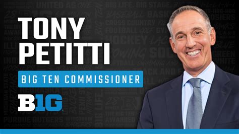 Big Ten names Tony Petitti new league commissioner