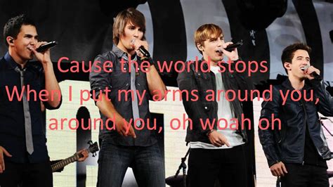 Big Time Rush – Nothing Even Matters (Live) Lyrics