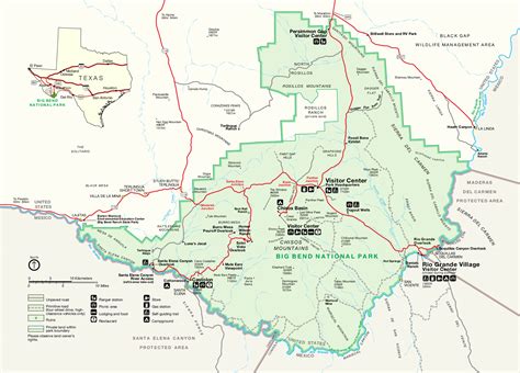 Big bend national park texas map. Maps and road guides are available at the Big Bend Natural History Association Book Store. Weather. Weather is often pleasant year-round and rewarding trips are possible most days of the year. Cycling from May to September is more of a challenge due to high temperatures. Bike Rides: Many of the rides in … 