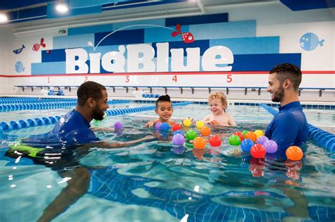 Big blue swimming. When you walk through the door at Big Blue Apex, NC, you're greeted by remarkable staff in a unique facility designed to provide the best swim lesson experience possible. We create a fun and safe environment for swimmers in a relaxed and comfortable setting for parents. Find a Location near you! 