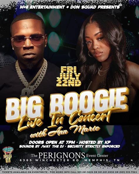 Big boogie concert. Buy tickets, bottle service & guest list for Big Boogie - Larger Than Life Tour Official AfterParty at Opera Supper Club in Dallas 