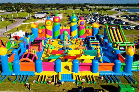 The traveling Big Bounce America — which is Guinn