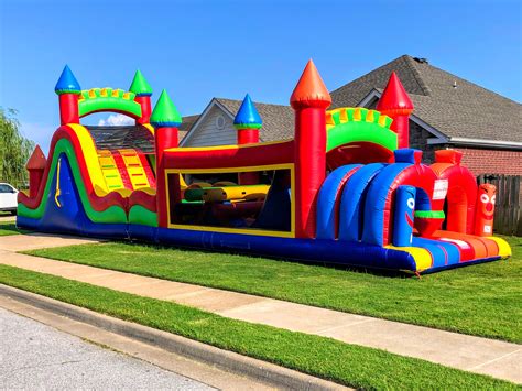 Big bounce house. The Big Bounce of Clarksville, TN also has Bounce Houses, Water Slides, Concession Machines, Tables and Chairs, and TONS of other stuff to make your gathering EPIC. You can reserve online 24/7 here on our website but if you'd rather speak with a staff member, don't hesitate to call or text us at 931-206-5969 