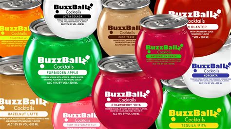 Big buzzballz flavors. Get into the holiday spirit with BuzzBallz Cocktails Eggnog flavor, made with natural flavors and premium spirits. Buzz Club; Shop. BuzzBallz Merch; Buy a Case; Our Products; Where to buy. EN. US; UK/IE; ... The robust flavors of vanilla custard and nutmeg combine for a creamy, tastefully sweet dessert cocktail. FLAVOR NAME … 