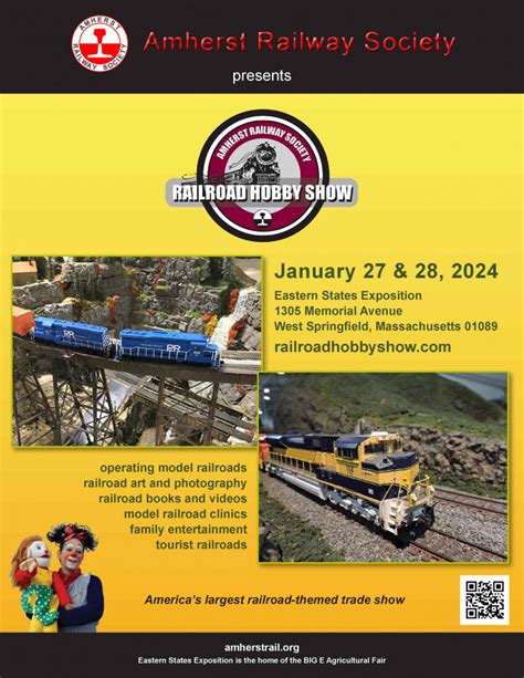 Big e train show 2024. Jan 26, 2023 ... ... Show at the First Unitarian Church May 7, 2024 ... Railroad extravaganza at the Big E Expo Center in West Springfield Massachusetts. The Big E ... 