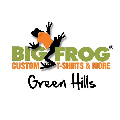 Big frog custom t-sh. Big Frog Custom T-Shirts & More of Plymouth. 10100 6th Ave. N. Suite 119 Plymouth, Minnesota 55441. Phone: 763-546-1051 Email: plymouth@bigfrog.com. Store Hours: Monday - Friday - 9 am - 6 pm (Design Assistance Available) Saturday - Closed Sunday - Closed. LET'S GET THE CONVERSATION STARTED 
