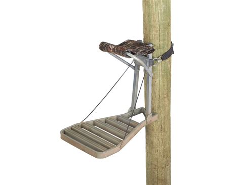 Big game treestands replacement parts. Specifications. HEIGHT: 12’ Tall; STAND WEIGHT: 66 Lbs. FOOTREST: 20” Diameter; SEAT: 22” Wide x 13” Deep, Swivels 360° WEIGHT RATING: 300 Lbs. 