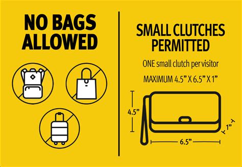 Large bags will not be permitted at entry to Budweiser Gardens, except for medically necessary items after proper inspection at the venue entrance. Guests will still be permitted to bring a clutch/bag no larger than 5" x 8" x 2", a 12" x 12" x 6" clear bag, or 1-gallon/3.7L plastic freezer bag into Budweiser Gardens.. 