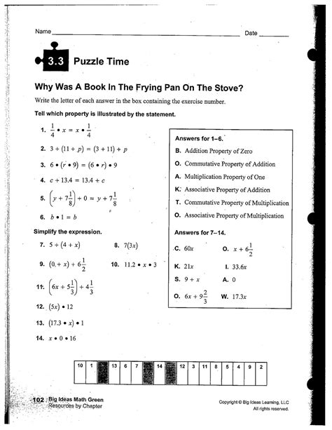 Download Big Ideas Math Algebra 1 Ch 3 Graphing Linear Functions Answer Key and enhance your subject knowledge. Thus, Start your preparation and make a note of the weak concepts where you have to spend more time for better scores in the exams. Big Ideas Math Book Algebra 1 Answer Key Chapter 3 Graphing Linear …