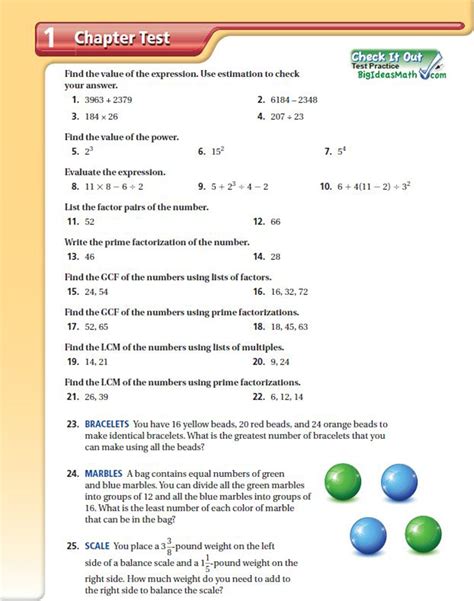Big ideas math chapter 10 answer key. The Big Ideas Math Algebra 1 Answer Key Ch 3 Graphing Linear Functions includes Questions from Exercises 3.1 to 3.7, Chapter Tests, Practice Tests, Cumulative Assessment, Review Tests, etc. … 