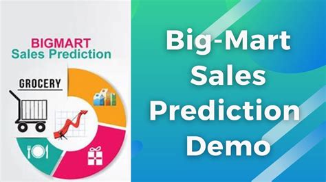 Big mart sales prediction using machine learning. In today&rsquo;s competit...