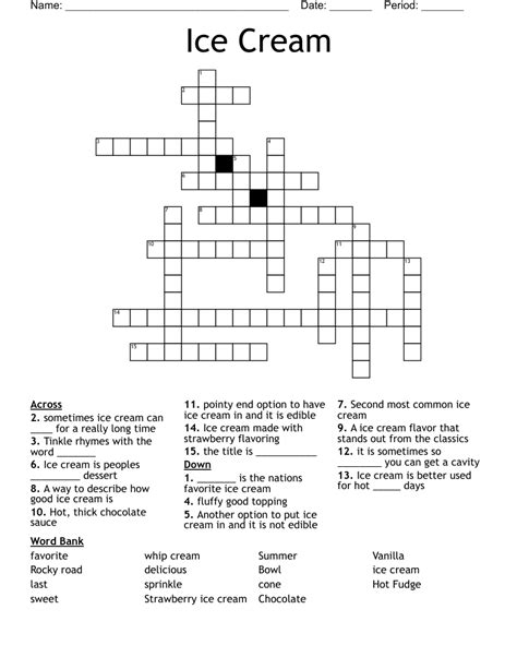 Cold cream Crossword Clue. The Crossword Solve