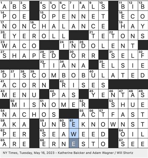 Big name in electric toothbrushes nyt crossword. Below is the solution for Big name in electric toothbrushes crossword clue. This clue was last seen on May 16 2023 New York Times Crossword Answers . If there are any issues or the possible solution we’ve given for Big name in electric toothbrushes is wrong then kindly let us know and we will … 