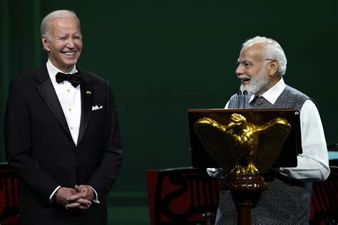 Big names in fashion, tech, entertainment rub shoulders at White House dinner for India’s Modi