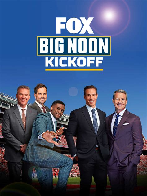 Big noon kickoff cast. Things To Know About Big noon kickoff cast. 
