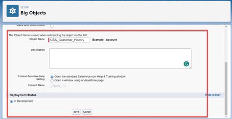 Big object related list.  Explore big objects in Salesforce, learn to define a...