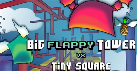 Big FLAPPY Tower Tiny Square har en nästan fredlig och avslappnad estetik jämfört med de andra spelen, men det gör det inte för bekvämt! Det här spelet är lika dödligt som sina föregångare. Fler spel som detta. Det finns fler spel i serien Big Tower Tiny Square längst ner på den här sidan.