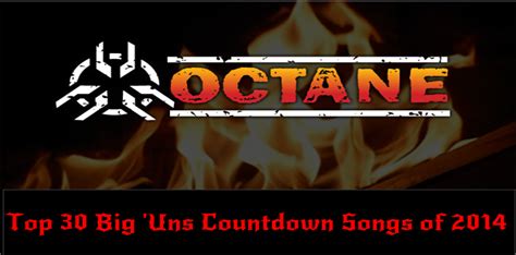 Big uns countdown. Octane Big 'Uns Countdown - Week of 8/18/18 This week's playlist can be found below. In addition to the current playlist, you can find archives of the Octane Big 'Uns Countdown on Hard Rock Daddy Network. RANK ARTIST SONG 1 ASKING ALEXANDRIA Alone In A Room 2 MOTIONLESS IN WHITE Voices 3 GODSMACK When Legends […] 