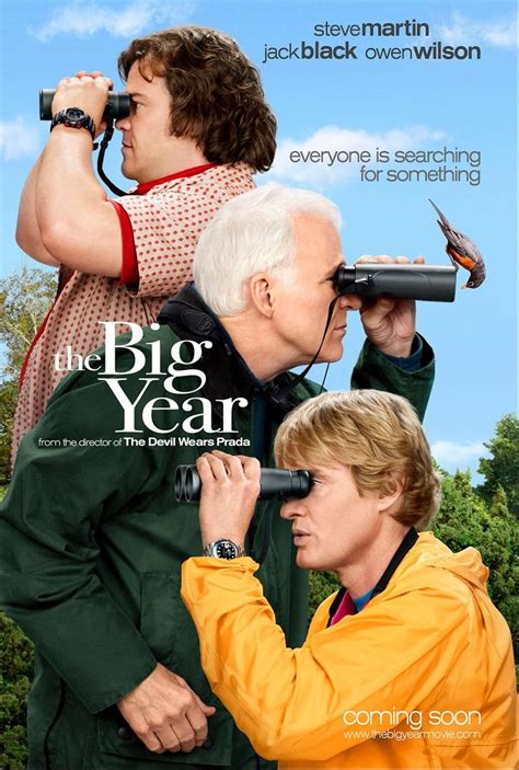 The Big Year (2011) Two bird enthusiasts try to defeat the cocky, cutthroat world record holder in a year-long bird-spotting competition. ... Box Office Mojo and IMDb are trademarks or registered ... . 