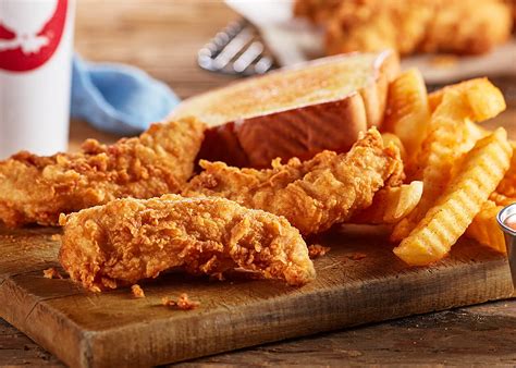 f 0 - 0 Cal. SELECT A STORE. 4, 5, or 6 hand-breaded Chicken Fingerz™ with Zax Sauce®. Served with Cole Slaw, Texas Toast, Crinkle Fries, and Small Drink.. 