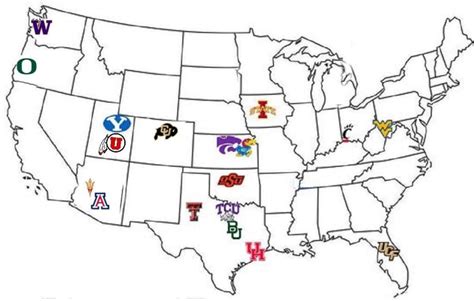 The Big 12 Conference is a college athletic conference head