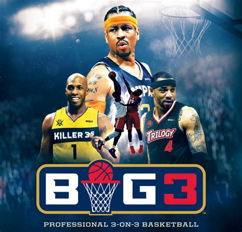 Big3. Schedule Updates. There are two weeks left in the 2022 BIG3 regular season, and the fun is about to really begin. The BIG3 doesn’t do tanking. The two teams that make it to the Championship game don’t get a first-round pick, but other than that the BIG3 draft order is completely random. This does lead us to the bad … 