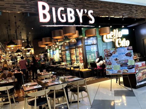 Bigbys. 9338205326. LOCATION: 2nd floor, MAIN BUILDING. Select Branch. Bigby's Cafe & Restaurant offers a wide variety of international cuisine in a family-friendly atmosphere. 