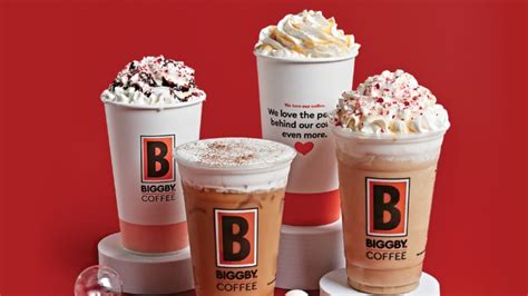 Biggby - On the Biggby Coffee menu, the most expensive item is BIGGBY Best Coffee Beans - 12 oz pre-ground bag, which costs $14.15. The cheapest item on the menu is Banana, which costs $1.00. The average price of all items on the menu is currently $5.89. Top Rated Items at Biggby Coffee. Frozen Mint Mocha $6.77.