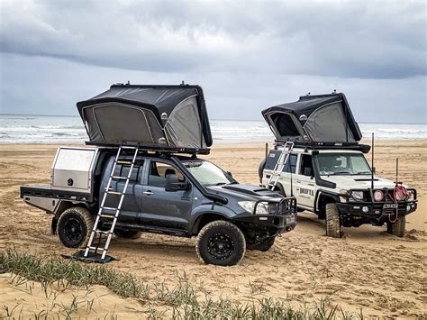 Rooftop tents offer a comfortable and cozy sleeping s