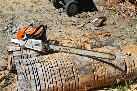 Biggest stihl chainsaw. With an output of 6.4 kW (8.7 hp), the STIHL MS 881 not only has the most powerful STIHL 2-MIX engine of all STIHL chainsaws, but is also the most powerful series … 