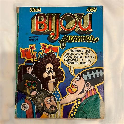 Bijou Funnies # 4 strict NM- artist R. Crumb Comic Books