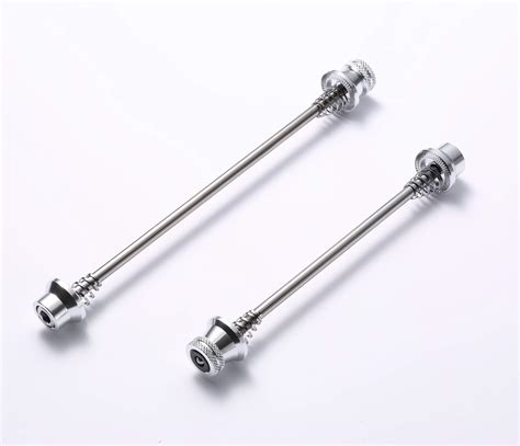 Bike skewer spring direction.  Locking wheel skewers are available to bri...