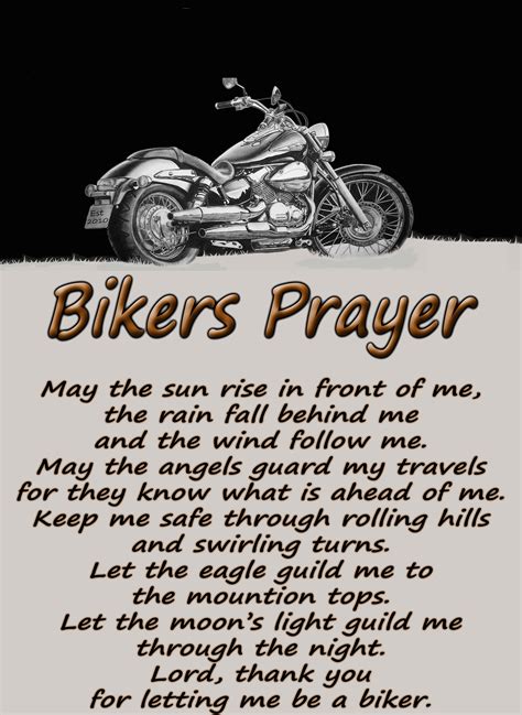 Biker Prayer Quotes
