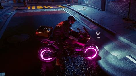 Bikes now have different colour neon rims l Cyberpunk 2077