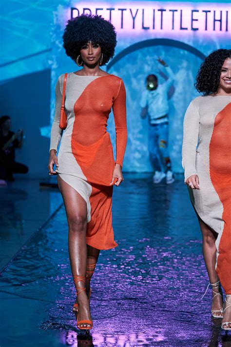 A model walks the runway for Montce Swim Spring 2019 during the