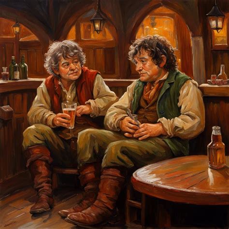 Bilbo Baggins. Thorin Oakenshield. Bilbo Baggins (about)