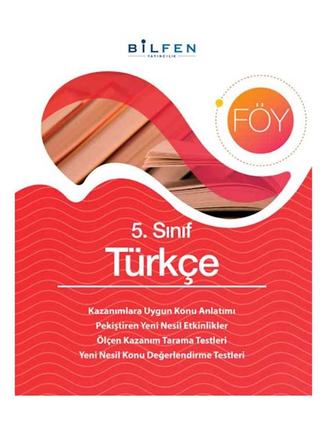 Bilfen yayıncılık 5 sınıf türkçe